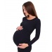 Tričko těhotenské a na kojení - dlouhý rukáv