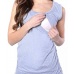Tričko bez rukávu těhotenské a na kojení