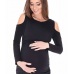 Těhotenské a mateřské triko s dlouhým rukávem