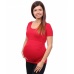 Těhotenské a kojící tričko s krátkým rukávem