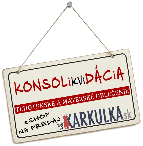 KARKULKA.eu - eshop na prodej - těhotenské a materské oblečení